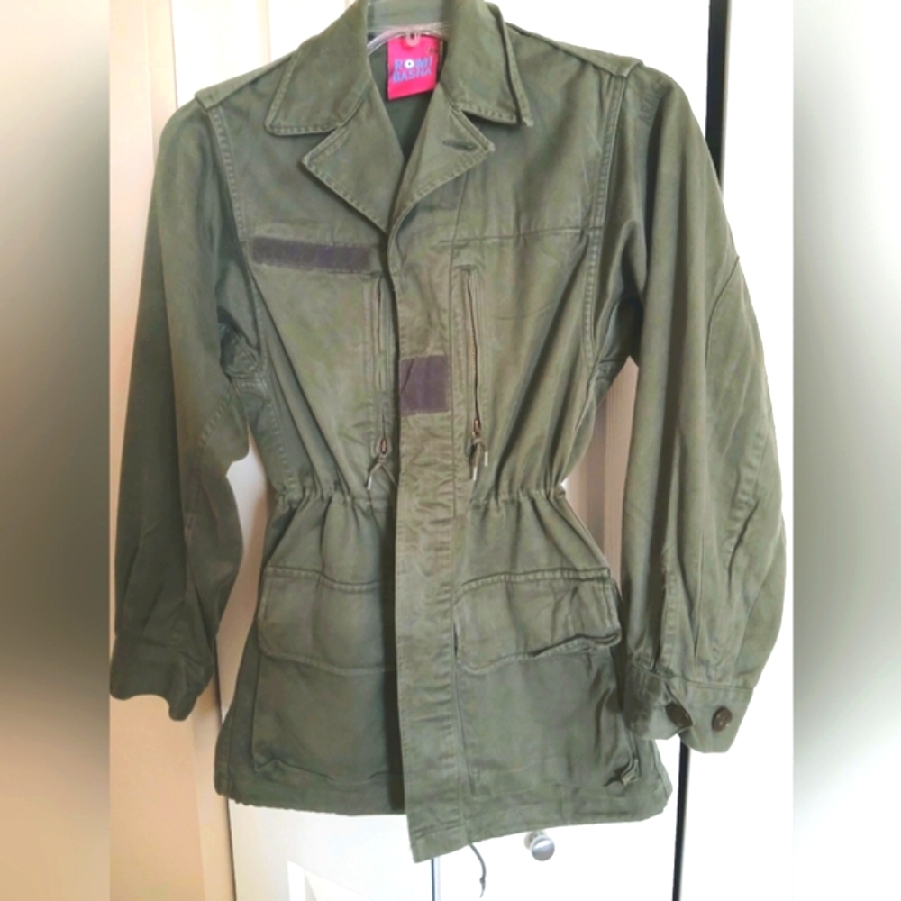 Army Green Utility Jacket, ROMI BASHA "SQUAD" XL **FINAL REDUCTION**